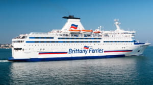 An image of a Brittany ferry